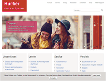 Tablet Screenshot of hueber.de